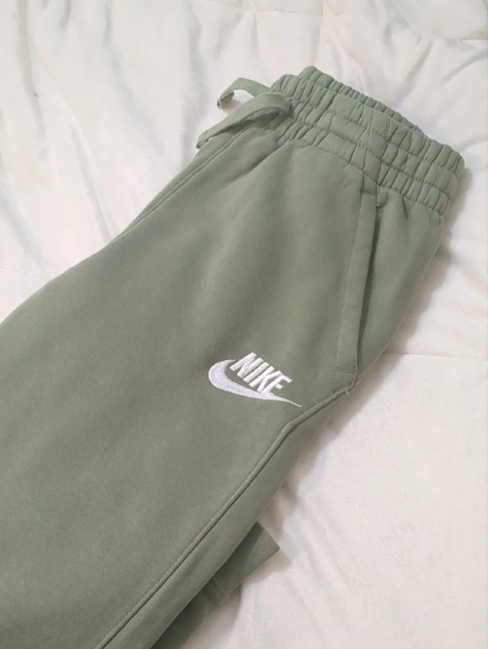Nike Kids Sage Green Jogger Pants